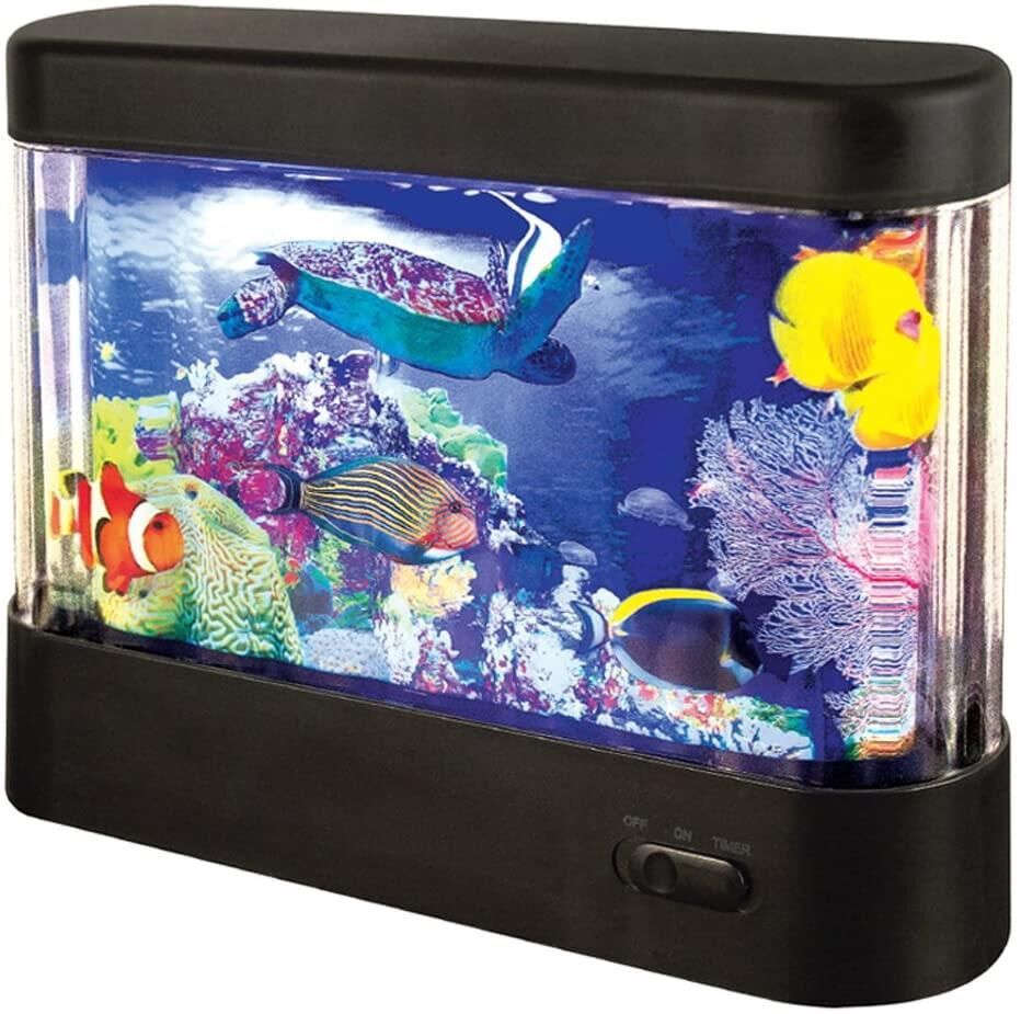 GLOBAL GIZMOS 53970 LED LIVING AQUARIUM LAMP | 360°MOTION - MSFMART UK