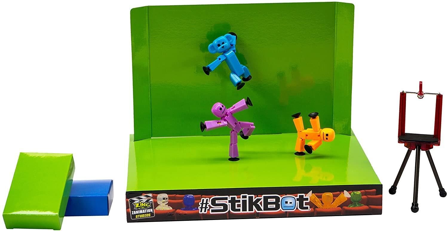 STIKBOT ZANIMATION STUDIO SET NOW INCLUDES PETS - MSFMART UK